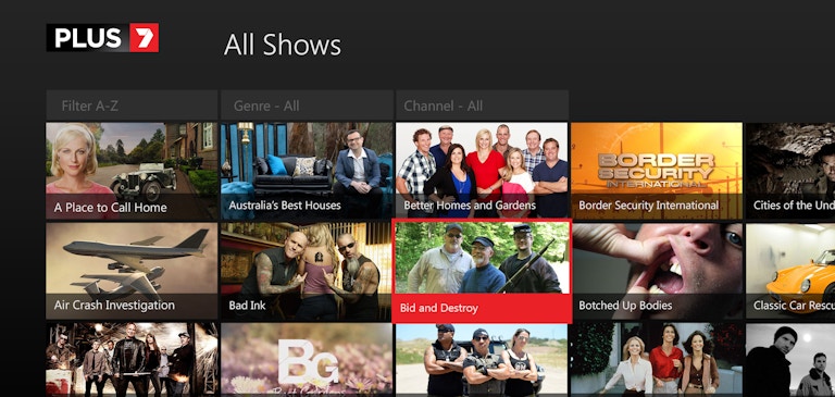 Yahoo7 Delivers Catch-up TV on Xbox One