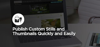 How To Publish Custom Stills and Video Thumbnails Quickly and Easily