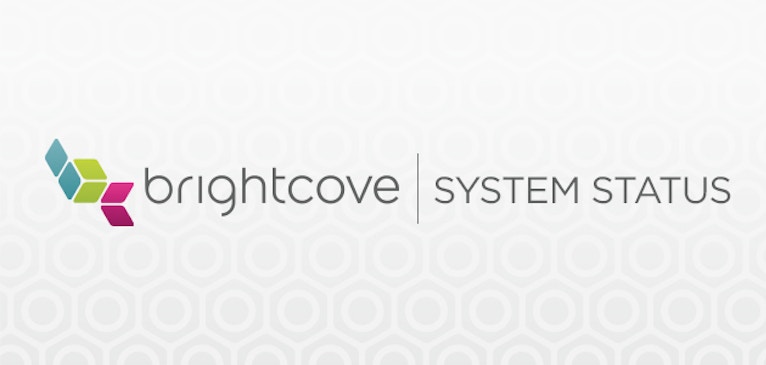 New Brightcove System Status Page